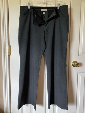 Gap Perfect Trouser Charcoal Gray Women’s Pants, Size 12A